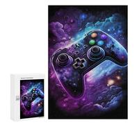 Puzzles pour Adolescents 300 PCS Galactic Gaming Controller Art -5 Puzzles pour Adolescents Améliorent La Mémoire Difficiles À Compléter Jeux Stimulants 300 PCS