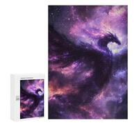 Puzzles pour Adolescents 300 PCS Galactic Phoenix Art Print-2 Jeu De Puzzle Familial Décoration Parfaite Cadeaux Uniques pour Un Anniversaire Et Noël 300 PCS