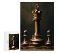 Puzzles pour Adolescents 300 PCS Game Chess Puzzles, Jeux Relaxants, Décoration Intérieure, Cadeaux Et Idées Cadeaux Uniques pour Un Anniversaire 300 PCS