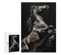 Puzzles pour Adolescents 300 PCS Horse Rearing Casse-tête pour Adultes, Jeu De Réflexion Difficile, Original, Cadeau d'anniversaire 300 PCS