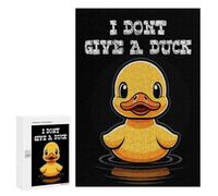Puzzles pour Adolescents 300 PCS I Dont Give A Duck Puzzles pour Adolescents, Jouets À Faire Soi-même, Activités Amusantes À La Maison pour Passer Le Temps, 300 PCS