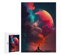 Puzzles pour Adolescents 300 PCS Journey Beyond The Stars Puzzles pour Adultes Jouets Anti-Stress pour S'amuser en Famille Interaction Parent-Enfant 300 PCS