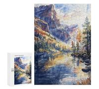 Puzzles pour Adolescents 300 PCS Mountain Solitude Puzzles, Jeux Relaxants, Décoration Intérieure, Cadeaux Et Idées Cadeaux Uniques pour Un Anniversaire 300 PCS
