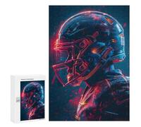 Puzzles pour Adolescents 300 PCS Neon Gridiron Glory Puzzles, Jeux Relaxants, Décoration Intérieure, Cadeaux Et Idées Cadeaux Uniques pour Un Anniversaire 300 PCS