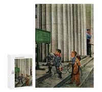 Puzzles pour Adolescents 300 PCS on The Stairs Puzzles, Jeux Relaxants, Décoration Intérieure, Cadeaux Et Idées Cadeaux Uniques pour Un Anniversaire 300 PCS