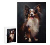 Puzzles pour Adolescents 300 PCS Papillon Dog Casse-tête pour Adultes, Jeu De Réflexion Difficile, Original, Cadeau d'anniversaire 300 PCS