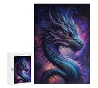 Puzzles pour Adolescents 300 PCS Puzzles Fantasy Dragon Artwork -7 Puzzle Jeu Manuel Décoration Murale Idéal comme Cadeau pour Toute La Famille 300 PCS