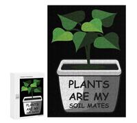 Puzzles pour Adolescents 300 PCS Puzzles pour Adultes Soil Mates Farmer Or Garde Jeu De Réflexion Amusant Et Humoristique pour Stimuler Le Cerveau 300 PCS