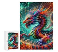 Puzzles pour Adolescents 300 PCS Quantum Dracoscale Enigma Puzzles pour Adultes Jeux De Société en Famille Améliorer La Mémoire Cadeaux d'anniversaire Uniques 300 PCS