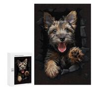 Puzzles pour Adolescents 300 PCS Scottish Terrier Puzzles pour Adultes Jeux Relaxants pour S'amuser en Famille Cadeaux De Noël Et d'anniversaire 300 PCS