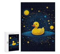Puzzles pour Adolescents 300 PCS Space Duck Goose Puzzles pour Adolescents, Jouets À Faire Soi-même, Activités Amusantes À La Maison pour Passer Le Temps, 300 PCS