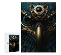 Puzzles pour Adolescents 300 PCS The Steampunk Eagle Puzzles pour Adultes Jeux Relaxants pour S'amuser en Famille Cadeaux De Noël Et d'anniversaire 300 PCS
