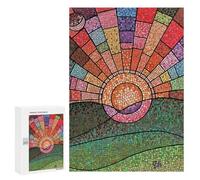 Puzzles pour Adolescents 300 PCS The Sun Will Rise Puzzles pour Adultes - Jeu Manuel Anti-Stress - Cadeaux Uniques pour Anniversaire Et Noël 300 PCS