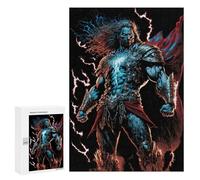 Puzzles pour Adolescents 300 PCS Thor God of Thunder -2 Puzzle Anti-Stress, Jouet Idéal pour Une Décoration Amusante À La Maison, 300 PCS