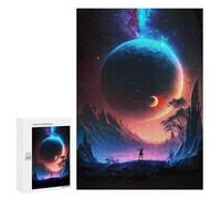 Puzzles pour Adolescents 300 PCS Universe Protector Puzzles pour Adolescents, Jouets Anti-Stress, Décoration Murale, Cadeaux d'anniversaire Et De Noël Uniques 300 PCS