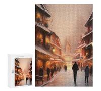 Puzzles pour Adolescents 300 PCS Winter Warmth Puzzles pour Adultes Jouets Anti-Stress pour S'amuser en Famille Interaction Parent-Enfant 300 PCS