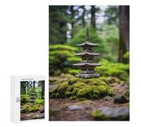 Puzzles pour Adolescents 300 PCS Zen Japanese Temple Pagoda Puzzles, Jeux Relaxants, Décoration Intérieure, Cadeaux Et Idées Cadeaux Uniques pour Un Anniversaire 300 PCS