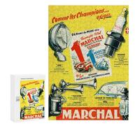 Puzzles pour adolescents 300 pièces Monaco 7eme Grand Prix 22 Avril 1935 Puzzle Décoration murale Décoration de la maison Anniversaire unique 300 pièces