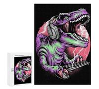 Puzzles pour adolescents 300 pièces Raptor Gaming Gear Puzzles pour adultes Jeux relaxants Coupe précise Jeu difficile Cadeaux 300 pièces