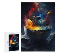 Puzzles pour Adolescents 300 Pièces Soupe Univers Primordial Puzzles pour Adultes Jeux Relaxants Défi Difficile Activités Amusantes Pour La Maison 300 Pièces