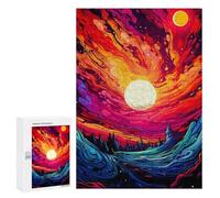 Puzzles pour adolescents 300 pièces Whirling Cosmique Paysage Cosmique Puzzles pour Adultes Jeu pratique pour améliorer la mémoire Activités amusantes pour la maison 300 pièces