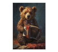 Puzzles pour Adolescents 38x26cm/1000pcs A Well Loved Bear Song Puzzles pour Adultes Jeux De Détente Décoration Parfaite Cadeaux Uniques d'anniversaire Et De Noël 38x26cm/1000pcs