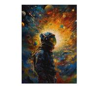 Puzzles pour Adolescents 38x26cm/1000pcs Astronaut in Space -167 Puzzles pour Adultes Jeu Familial Améliore La Mémoire Cadeaux d'anniversaire Et De Noël Uniques 38x26cm/1000pcs
