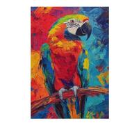 Puzzles pour Adolescents 38x26cm/1000pcs Colorful Macaw Painting Puzzles pour Adultes, Jouets À Monter Soi-même, Décoration Murale, Cadeaux d'anniversaire Et De Noël Uniques 38x26cm/1000pcs