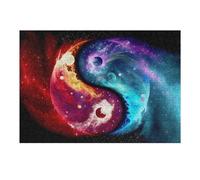 Puzzles pour Adolescents 38x26cm/1000pcs Cosmic Yin Yang Symbol Puzzles pour Adultes, Jouets, Décoration Murale, Cadeaux pour Femmes, Cadeaux Uniques pour Anniversaire Et Noël 38x26cm/1000pcs