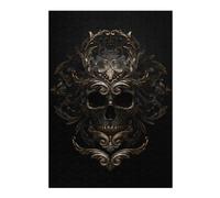 Puzzles pour Adolescents 38x26cm/1000pcs Death Majestic Puzzles pour Adultes Jeux Relaxants Analyse Et Logique Cadeaux De Noël Et d'anniversaire 38x26cm/1000pcs