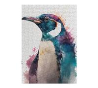 Puzzles pour Adolescents 38x26cm/1000pcs Emperor Penguin Puzzles pour Adultes Jeux Relaxants Décoration Murale Jeu Stimulant Cadeaux 38x26cm/1000pcs