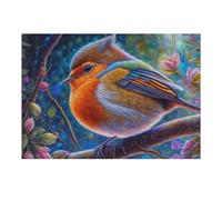 Puzzles pour Adolescents 38x26cm/1000pcs Enchanted Forest Bird Puzzles pour Adultes Jeux Relaxants Décoration Parfaite Cadeaux Et Anniversaires Uniques 38x26cm/1000pcs