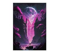 Puzzles pour Adolescents 38x26cm/1000pcs Enchanted Moonfall Puzzle, Jouet, Décoration Murale, Difficile, Cadeau De Noël Ou d'anniversaire 38x26cm/1000pcs