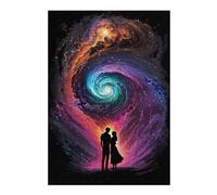 Puzzles pour Adolescents 38x26cm/1000pcs Endless Love Space Puzzle, Jouet, Décoration Murale, Difficile, Cadeau De Noël Ou d'anniversaire 38x26cm/1000pcs