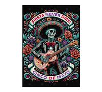 Puzzles pour Adolescents 38x26cm/1000pcs Fiesta Never Dies Puzzle pour Adultes, Jouets À Monter Soi-même, Défi Difficile, Cadeaux pour Les Amis Et La Famille 38x26cm/1000pcs