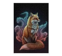 Puzzles pour Adolescents 38x26cm/1000pcs Fox in Space Puzzle pour Adultes, Jouets À Monter Soi-même, Défi Difficile, Cadeaux pour Les Amis Et La Famille 38x26cm/1000pcs