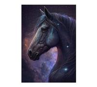 Puzzles pour Adolescents 38x26cm/1000pcs Galactic Horse Portrait-6 Puzzles pour Adultes, Jouets À Monter Soi-même, Difficulté Élevée, Cadeaux d'anniversaire Et Cadeaux Uniques 38x26cm/1000pcs