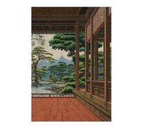 Puzzles pour Adolescents 38x26cm/1000pcs Japanese Calm Place Puzzle, Jouet, Décoration Murale, Difficile, Cadeau De Noël Ou d'anniversaire 38x26cm/1000pcs