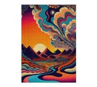 Puzzles pour Adolescents 38x26cm/1000pcs Landscape-7 Puzzles pour Adultes Jeux Relaxants Course De Vitesse Manuelle Cadeaux De Noël Et d'anniversaire 38x26cm/1000pcs