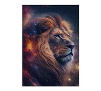 Puzzles pour Adolescents 38x26cm/1000pcs Lion in Space Casse-tête pour Adolescents - Jeu Difficile - Stimule Le Cerveau 38x26cm/1000pcs