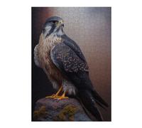 Puzzles pour Adolescents 38x26cm/1000pcs Merlin Falcon Oil Paint Puzzles pour Adolescents - Jeu Manuel - Décoration Intérieure pour Les Amateurs De Jeux Vidéo 38x26cm/1000pcs