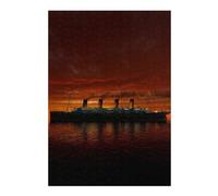 Puzzles pour Adolescents 38x26cm/1000pcs Puzzles Last Day of The Ship Jeux Amusants De Puzzle : Analyse Et Logique pour Anniversaire, Noël 38x26cm/1000pcs