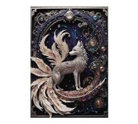 Puzzles pour Adolescents 38x26cm/1000pcs Puzzles Nine Tailed Fox Puzzle pour Adultes Jeux Relaxants Décoration Parfaite Cadeaux Anti-Stress 38x26cm/1000pcs