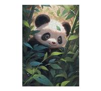 Puzzles pour Adolescents 38x26cm/1000pcs Puzzles Panda Bear Jeux Amusants De Puzzle Décoration Murale Cadeaux Et Anniversaires Uniques 38x26cm/1000pcs