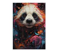 Puzzles pour Adolescents 38x26cm/1000pcs Puzzles pour Adultes Colorful Panda Portrait Jeux Relaxants pour S'amuser en Famille pour Un Anniversaire, Noël 38x26cm/1000pcs