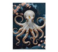 Puzzles pour Adolescents 38x26cm/1000pcs Puzzles pour Adultes Octopus Kintsugi Art Jeu Manuel Décoration pour La Maison pour Anniversaire, Noël 38x26cm/1000pcs
