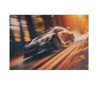 Puzzles pour Adolescents 38x26cm/1000pcs Puzzles Racing Car Speeding Through Forest Jeux Amusants De Puzzle : Analyse Et Logique pour Anniversaire, Noël 38x26cm/1000pcs