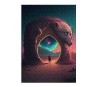 Puzzles pour Adolescents 38x26cm/1000pcs Space is Wild Soldier Puzzle, Jouet, Décoration Murale, Difficile, Cadeau De Noël Ou d'anniversaire 38x26cm/1000pcs