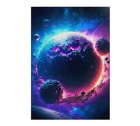 Puzzles pour Adolescents 38x26cm/1000pcs Space Planet Galaxy Puzzles pour Adultes À Faire Soi-même - Jeux en Famille - Activités Amusantes À La Maison 38x26cm/1000pcs
