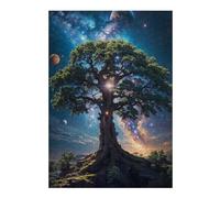 Puzzles pour Adolescents 38x26cm/1000pcs Tree of Light Puzzles pour Adolescents - Jeu Manuel - Décoration Intérieure pour Les Amateurs De Jeux Vidéo 38x26cm/1000pcs